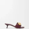 Pebble-Slide aus weichem Kalbsleder