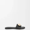 Pebble-Slide aus weichem Kalbsleder