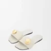 Pebble-Slide aus weichem Kalbsleder