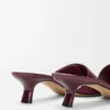 Pebble-Slide aus weichem Kalbsleder