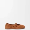 Pebble Soft Ballerinas aus Ziegenveloursleder