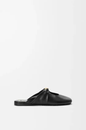 Pebble Soft Pantolette aus Nappa-Lammleder