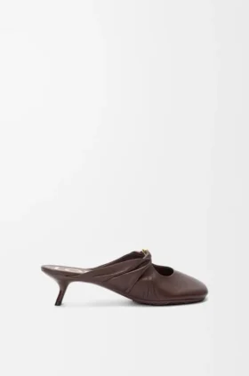 Pebble Soft Pantolette aus Nappa-Lammleder