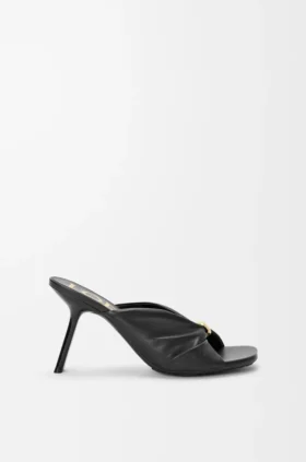 Pebble Soft-Pantolette aus Nappa-Lammleder