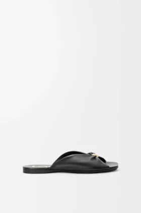 Pebble Soft-Pantolette aus Nappa-Lammleder