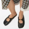 Pebble Soft Pantolette aus Nappa-Lammleder