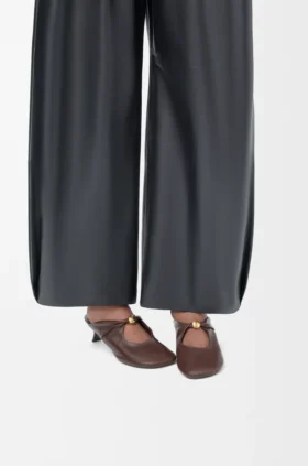 Pebble Soft Pantolette aus Nappa-Lammleder