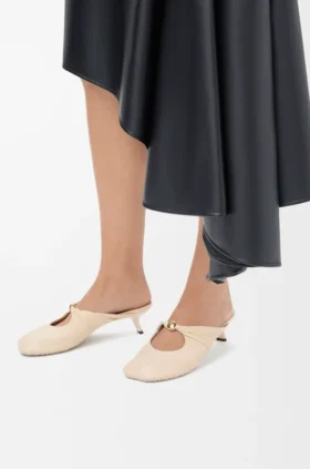 Pebble Soft Pantolette aus Nappa-Lammleder