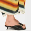 Pebble Soft-Pantolette aus Nappa-Lammleder
