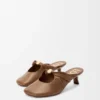 Pebble Soft Pantolette aus Nappa-Lammleder