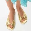 Pebble Soft Slide aus laminiertem Lammleder Pebble Soft Slide aus laminiertem Lammleder