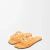 «Petal Anagram»-Slipper aus besticktem Canvas «Petal Anagram»-Slipper aus besticktem Canvas