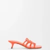 «Petal Anagram»-Slipper aus weichem Kalbsleder «Petal Anagram»-Slipper aus weichem Kalbsleder