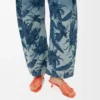 «Petal Anagram»-Slipper aus weichem Kalbsleder «Petal Anagram»-Slipper aus weichem Kalbsleder