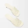 «Petal Anagram»-Slipper aus weichem Kalbsleder «Petal Anagram»-Slipper aus weichem Kalbsleder