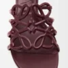 «Petal Anagram»-Slipper aus weichem Kalbsleder «Petal Anagram»-Slipper aus weichem Kalbsleder