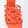 «Petal Anagram»-Slipper aus weichem Kalbsleder «Petal Anagram»-Slipper aus weichem Kalbsleder