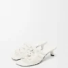 «Petal Anagram»-Slipper aus weichem Kalbsleder «Petal Anagram»-Slipper aus weichem Kalbsleder