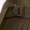 Plissiertes Kleid aus Baumwollmischung Plissiertes Kleid aus Baumwollmischung