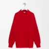 Polo-Pullover aus einer Kaschmir-Seiden-Mischung Polo-Pullover aus einer Kaschmir-Seiden-Mischung