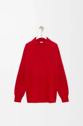 Polo-Pullover aus einer Kaschmir-Seiden-Mischung