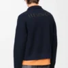 Polo-Pullover aus Wolle