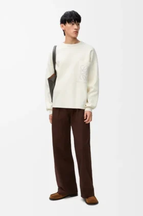 Pullover aus Baumwollmischung