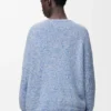 Pullover aus einer Woll-Mohair-Mischung
