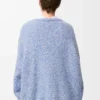 Pullover aus einer Woll-Mohair-Mischung