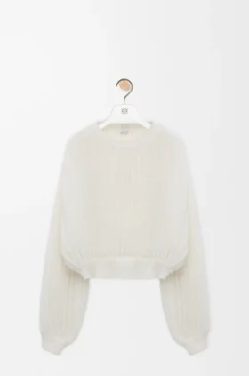 Pullover aus Mohair-Mischung