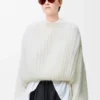 Pullover aus Mohair-Mischung
