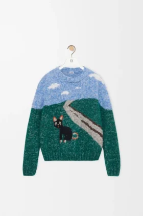 Pullover aus Wolle und Mohair