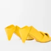 Pumps «Origami Con» mit Klappe hinten aus Lammleder Pumps «Origami Con» mit Klappe hinten aus Lammleder