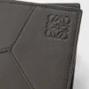 Puzzle-Kartenetui mit zwei Fächern aus klassischem Kalbsleder