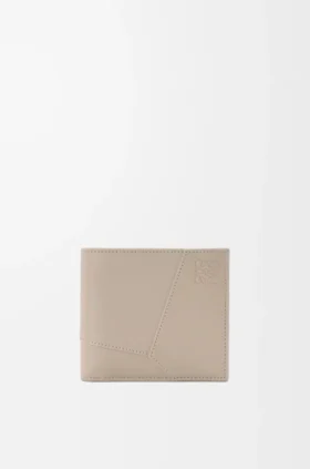 Puzzle-Portemonnaie im klassischen Kalbsleder-Design