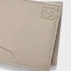 Puzzle-Portemonnaie zum Zusammenklappen aus klassischem Kalbsleder