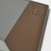 Puzzle-Portemonnaie zum Zusammenklappen aus klassischem Kalbsleder