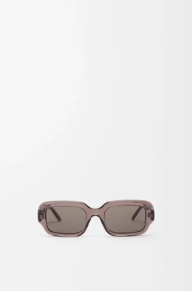 Rechteckige, schmale Sonnenbrille