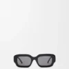Rechteckige, schmale Sonnenbrille Rechteckige, schmale Sonnenbrille