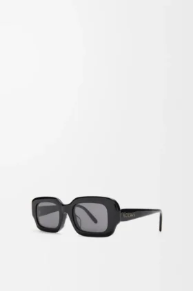 Rechteckige, schmale Sonnenbrille