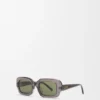 Rechteckige, schmale Sonnenbrille Rechteckige, schmale Sonnenbrille