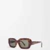 Rechteckige, schmale Sonnenbrille Rechteckige, schmale Sonnenbrille