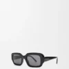 Rechteckige, schmale Sonnenbrille Rechteckige, schmale Sonnenbrille