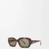 Rechteckige, schmale Sonnenbrille Rechteckige, schmale Sonnenbrille