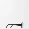 Rechteckige, schmale Sonnenbrille Rechteckige, schmale Sonnenbrille