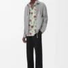 Reissverschlussjacke aus Lammveloursleder Reissverschlussjacke aus Lammveloursleder