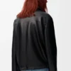 Reissverschlussjacke aus Nappa-Lammleder Reissverschlussjacke aus Nappa-Lammleder