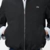 Reissverschlussjacke aus technischer Baumwolle Reissverschlussjacke aus technischer Baumwolle