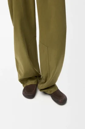 Rio-Loafer aus Wildleder und Raffia