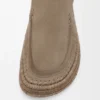 Rio-Loafer aus Wildleder und Raffia Rio-Loafer aus Wildleder und Raffia